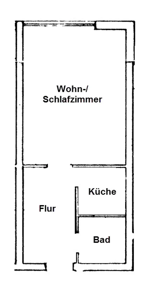 1 Zimmer Wohnung mit 28 m² in Nürnberg – Bild 9