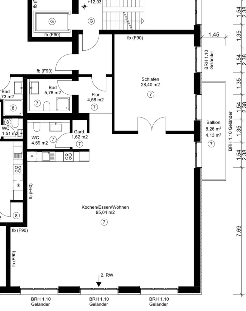 3 Zimmer Wohnung mit 146 m² in Gelsenkirchen – Bild 12