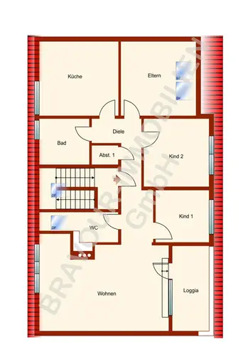 4 room apartment with 115 m² in Cologne – Photo 4