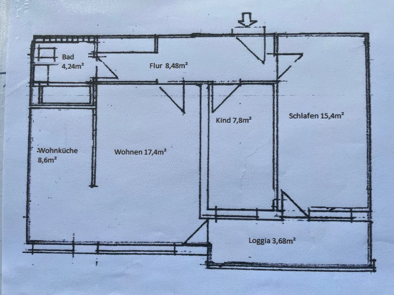 3 Zimmer Wohnung mit 64 m² in München – Bild 2