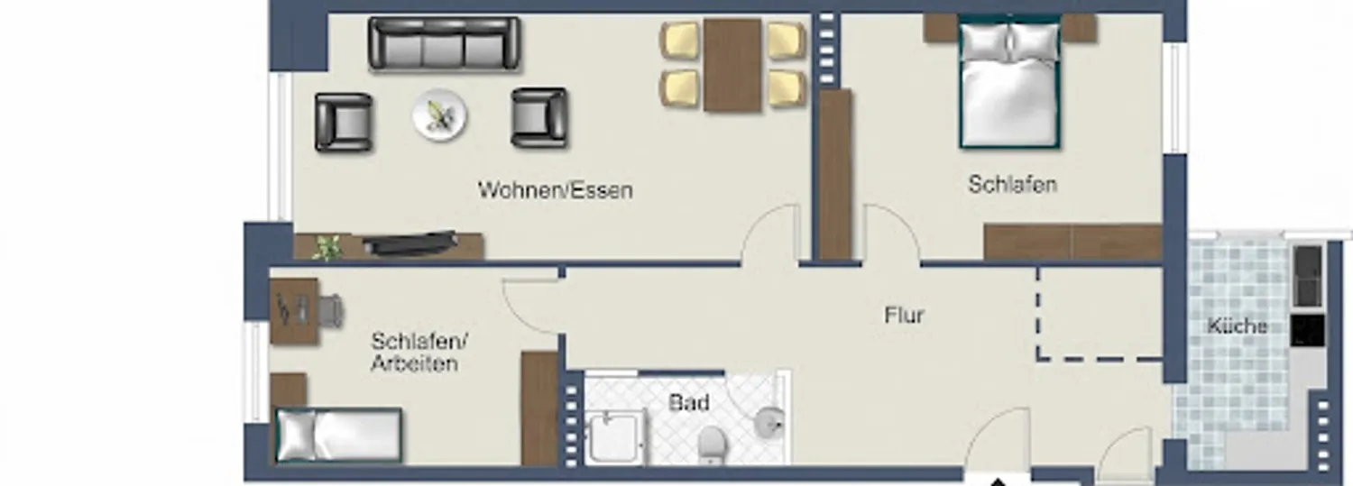 3 Zimmer Wohnung mit 85 m² in Hamburg – Bild 9