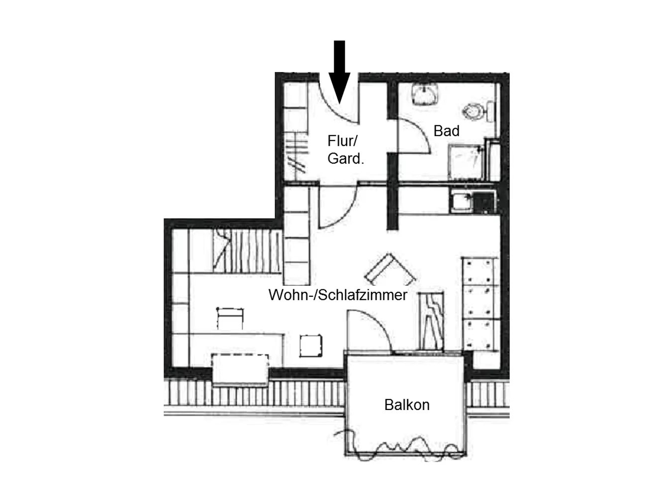 2 Zimmer Wohnung mit 39 m² in Stuttgart – Bild 12