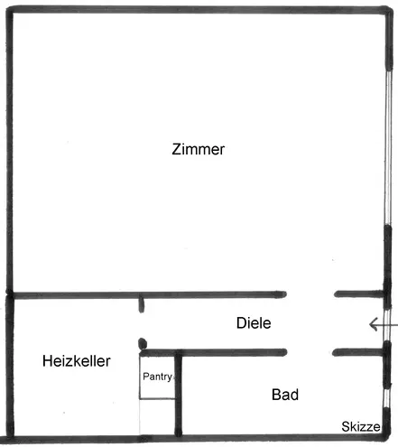 1 Zimmer Wohnung mit 36 m² in Karlsruhe – Bild 4