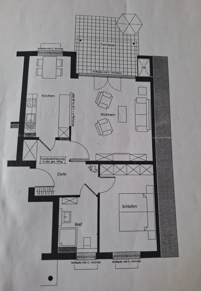 3 Zimmer Wohnung mit 70 m² in Essen – Bild 3