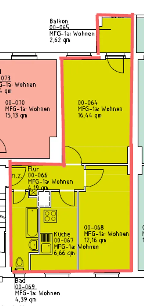 2 Zimmer Wohnung mit 44 m² in Berlin – Bild 9