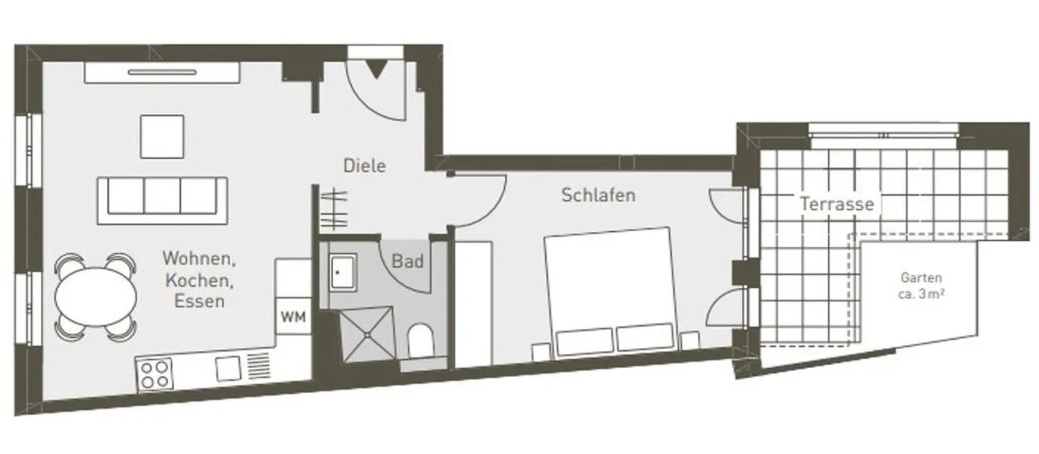2 Zimmer Wohnung mit 56 m² in Nürnberg – Bild 7