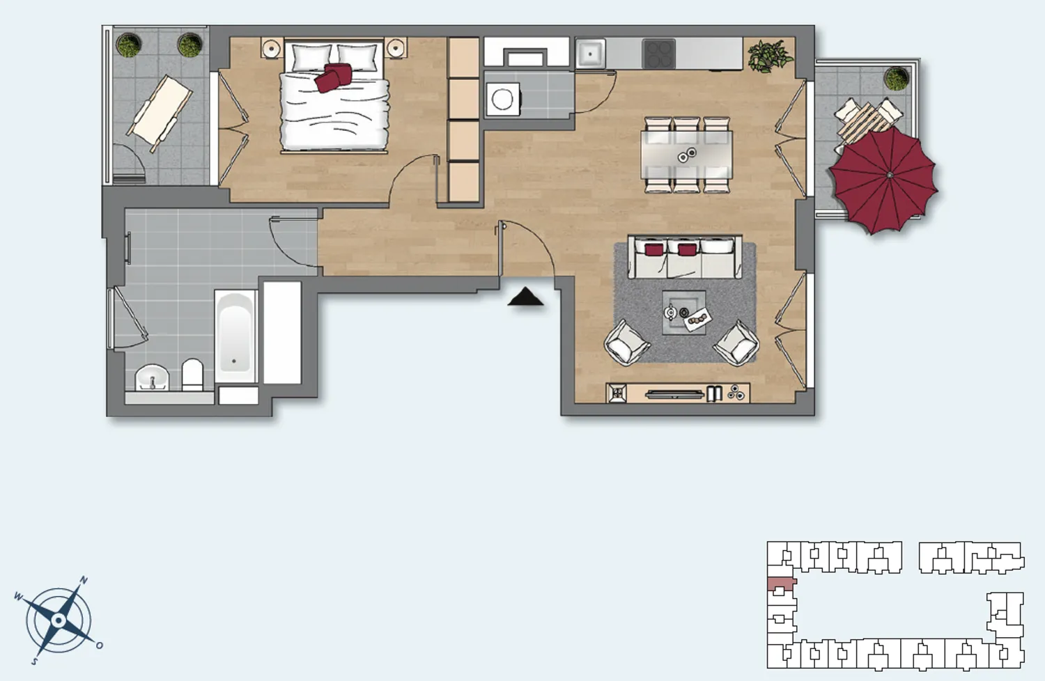 2 Zimmer Wohnung mit 66 m² in Berlin – Bild 10