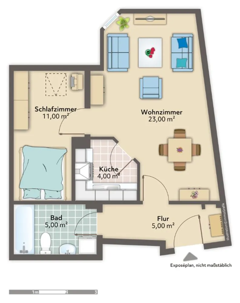2 Zimmer Wohnung mit 48 m² in Bremen – Bild 10