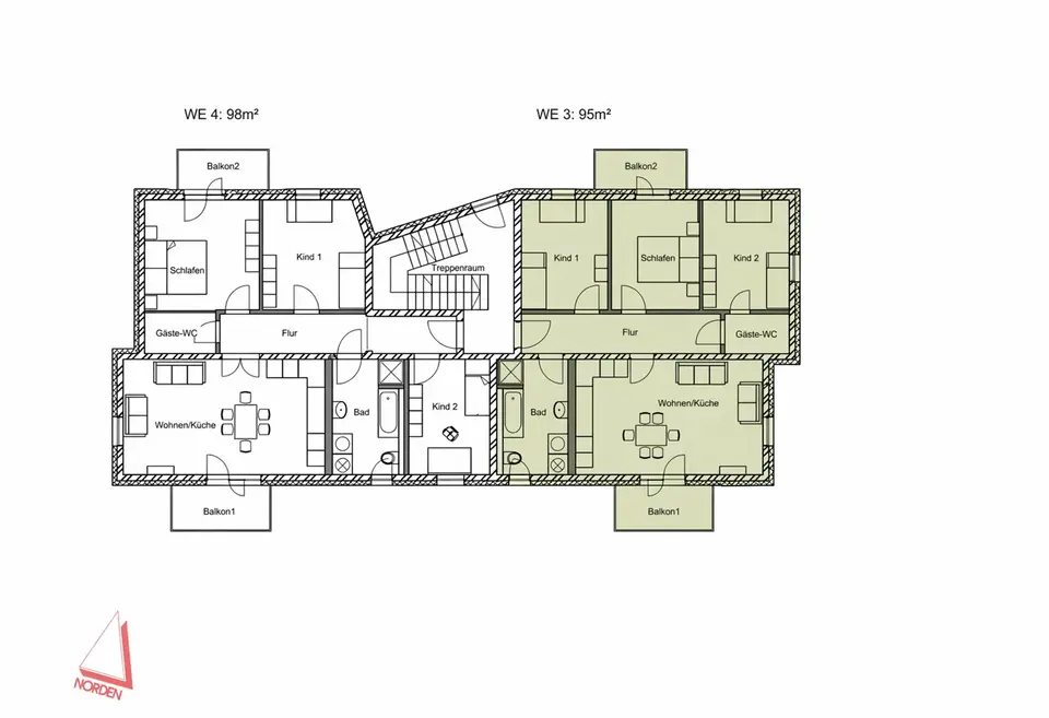 4 Zimmer Wohnung mit 97 m² in Meißen – Bild 5