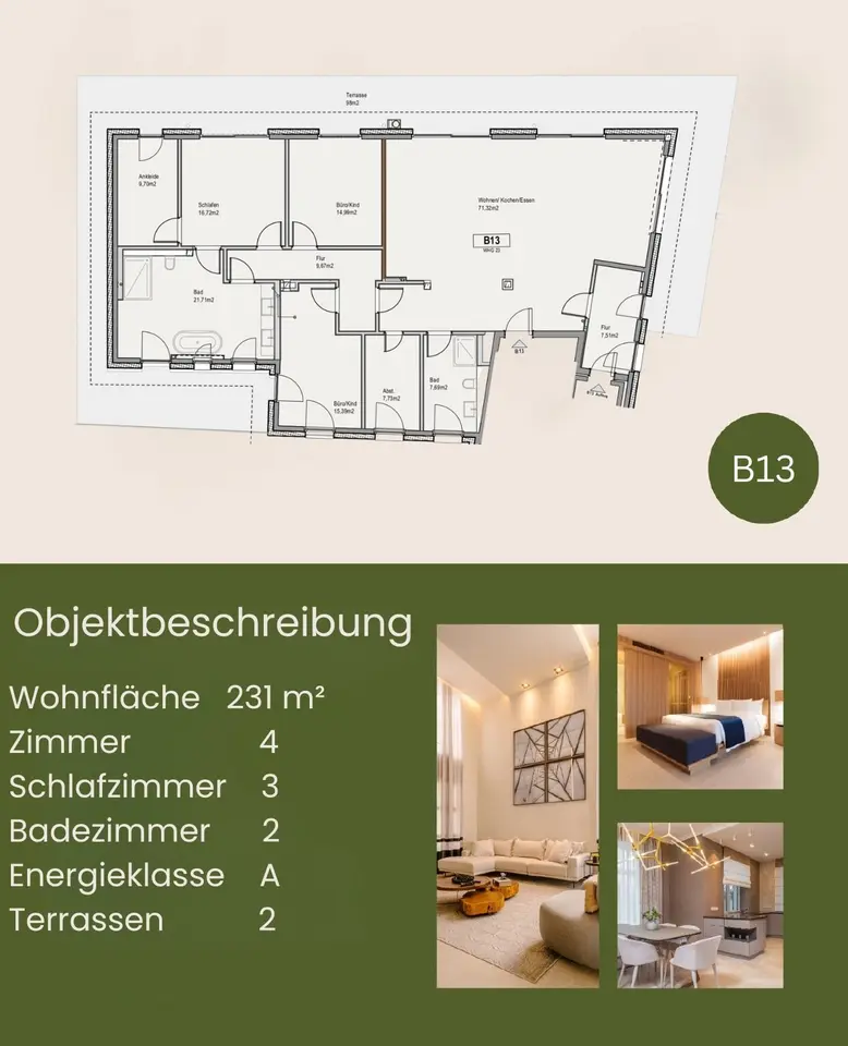3 Zimmer Wohnung mit 183 m² in Nürnberg – Bild 9
