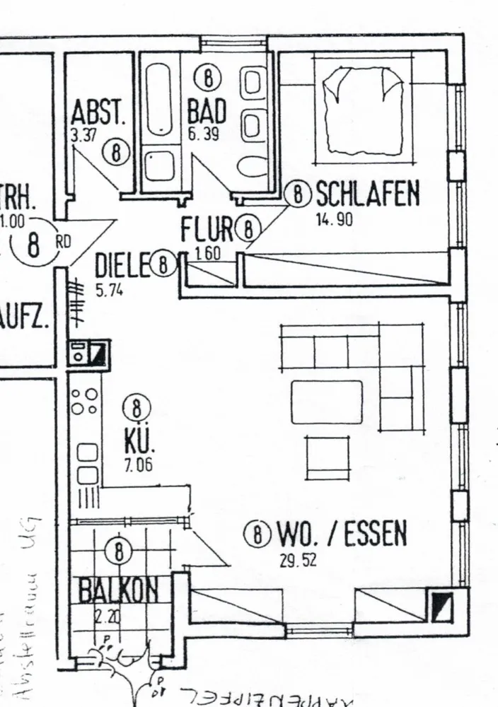 2 room apartment with 71 m² in Biberach an der Riß – Photo 3