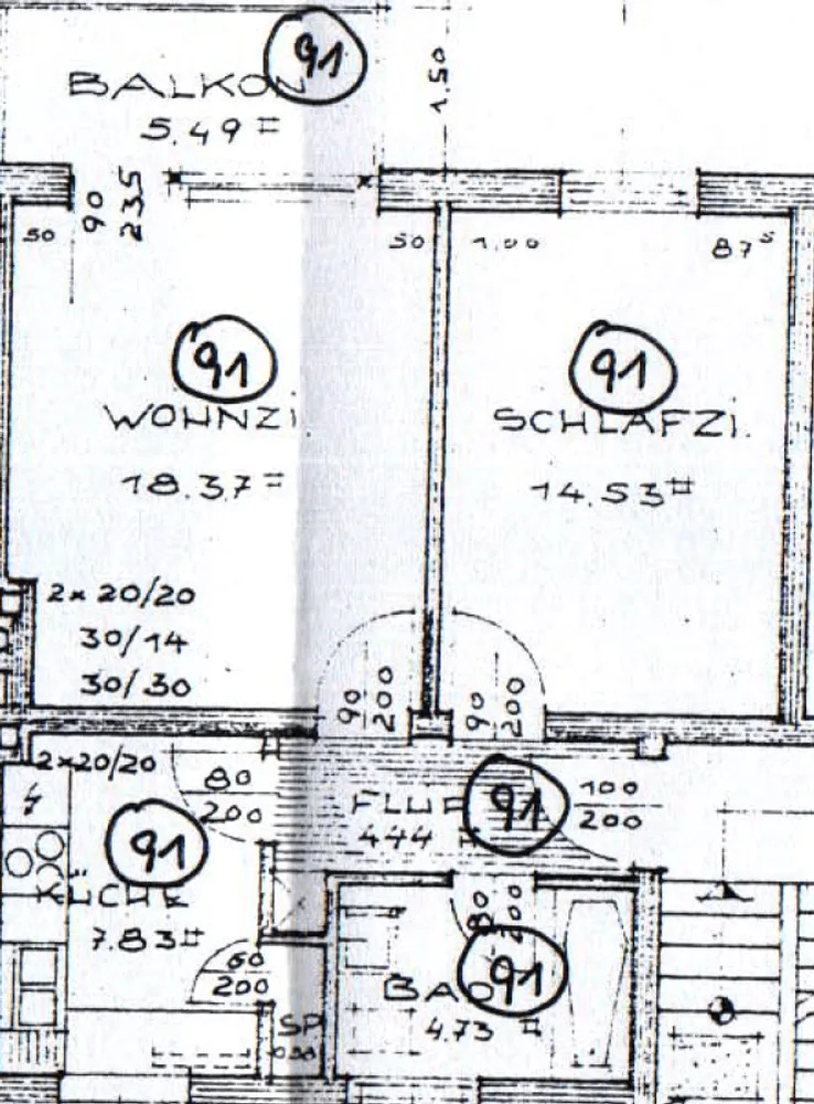 2 Zimmer Wohnung mit 52 m² in Rendsburg – Bild 11