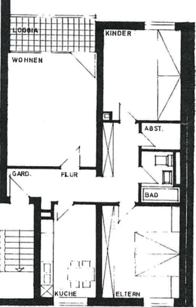 3 Zimmer Wohnung mit 80 m² in Hannover – Bild 2