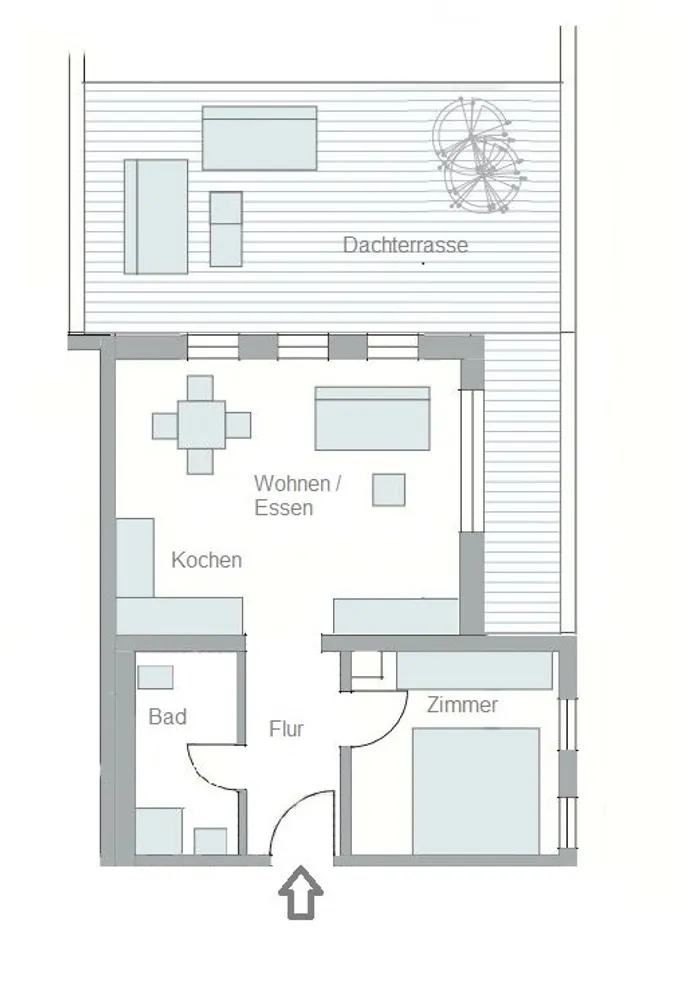 2 Zimmer Wohnung mit 61 m² in Groß-Gerau – Bild 2