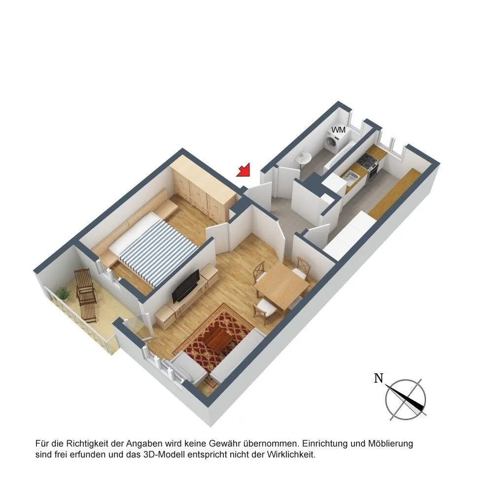 2 Zimmer Wohnung mit 50 m² in Stuttgart – Bild 10