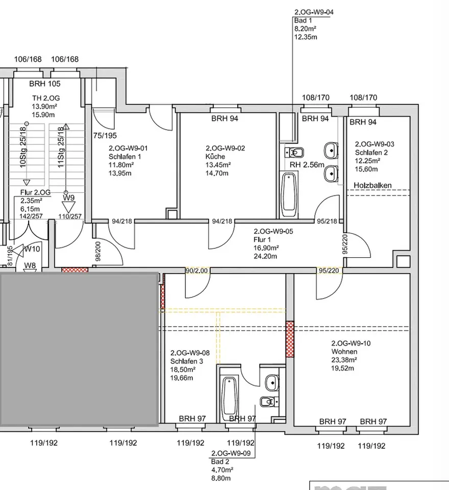 4 Zimmer Wohnung mit 112 m² in Weißenfels – Bild 10