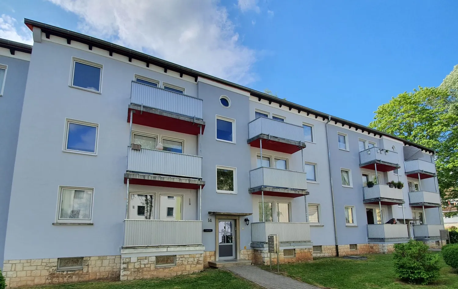 3 Zimmer Wohnung mit 57 m² in Coburg – Bild 1