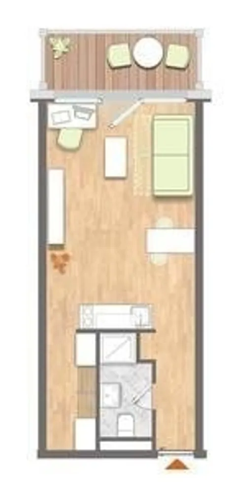 1 Zimmer Wohnung mit 34 m² in Hürth – Bild 8