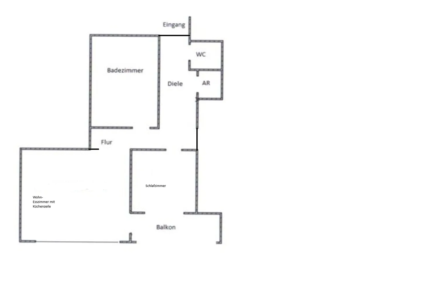 2 Zimmer Wohnung mit 50 m² in Essen – Bild 10