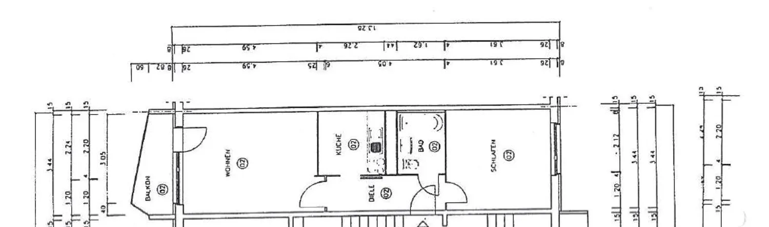 2 Zimmer Wohnung mit 44 m² in Erfurt – Bild 2
