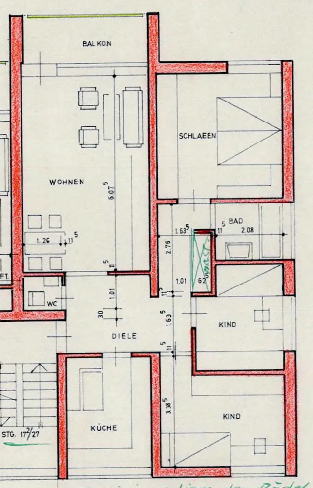 4 room apartment with 85 m² in Ibbenbüren – Photo 6