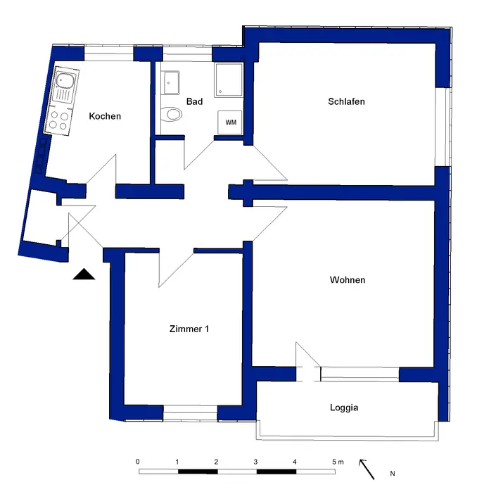 3 Zimmer Wohnung mit 70 m² in Wolfsburg – Bild 4