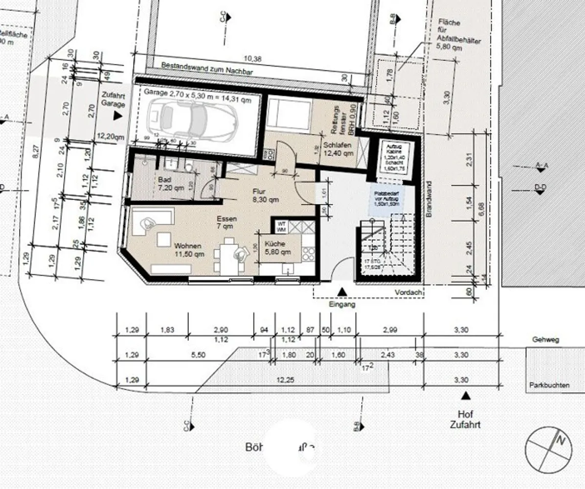 2 Zimmer Wohnung mit 60 m² in Stuttgart – Bild 8