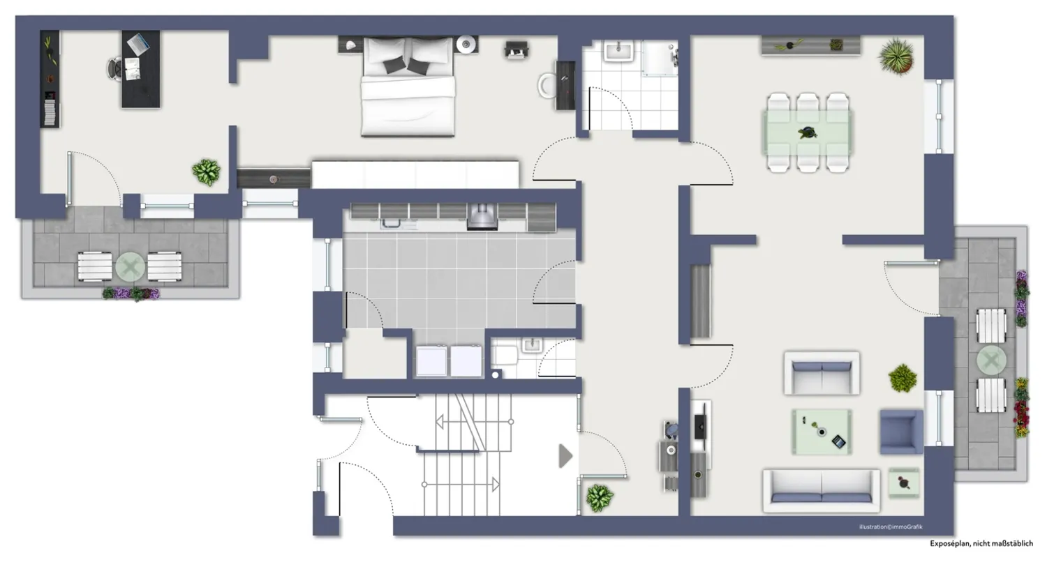 4 Zimmer Wohnung mit 117 m² in Darmstadt – Bild 4