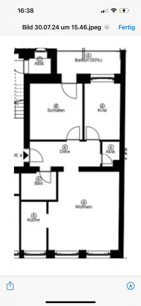 3 Zimmer Wohnung mit 63 m² in Wuppertal – Bild 8