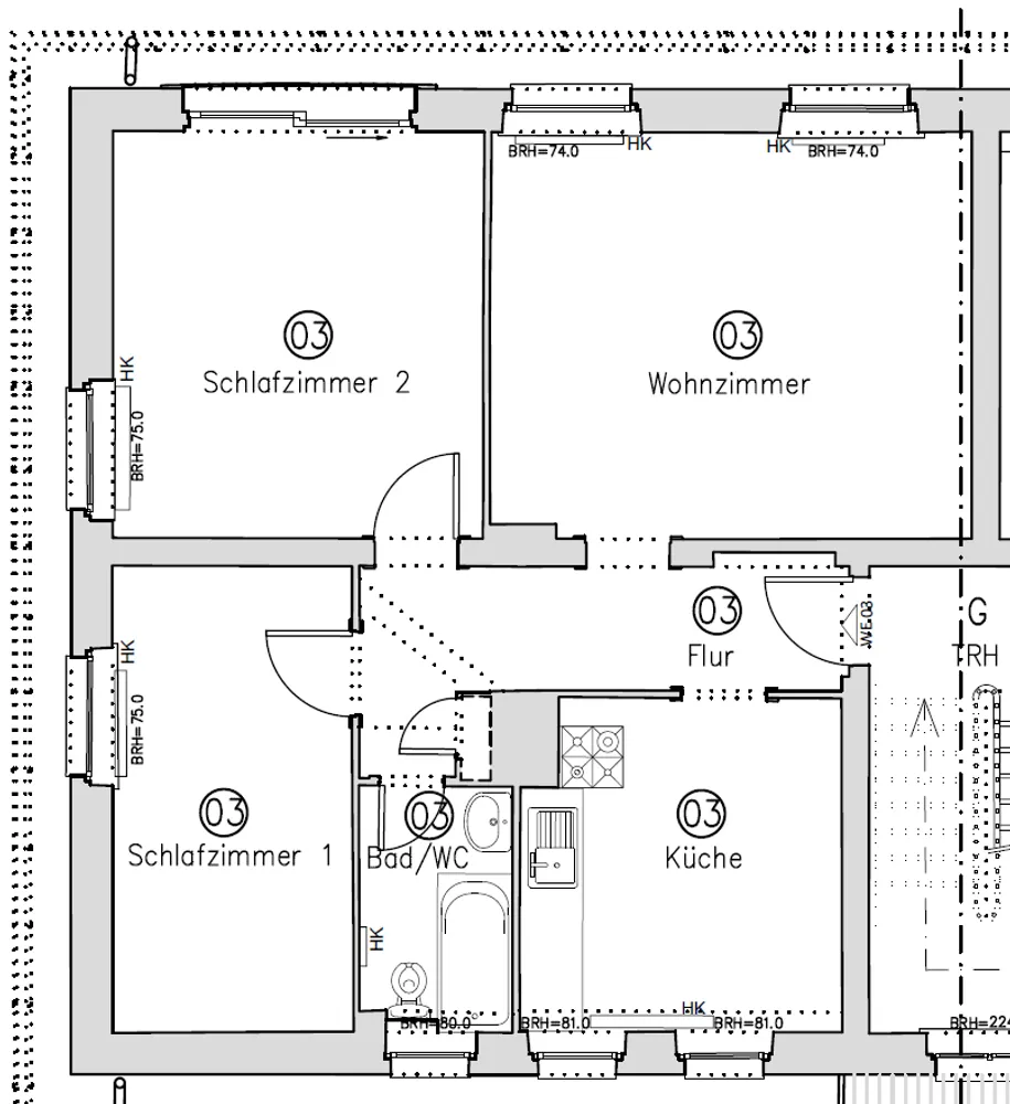 3 room apartment with 65 m² in Berlin – Photo 1