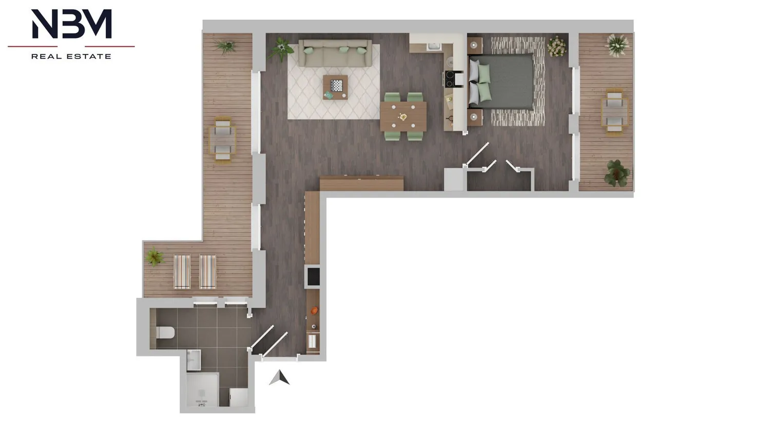 2 Zimmer Wohnung mit 66 m² in Berlin – Bild 1