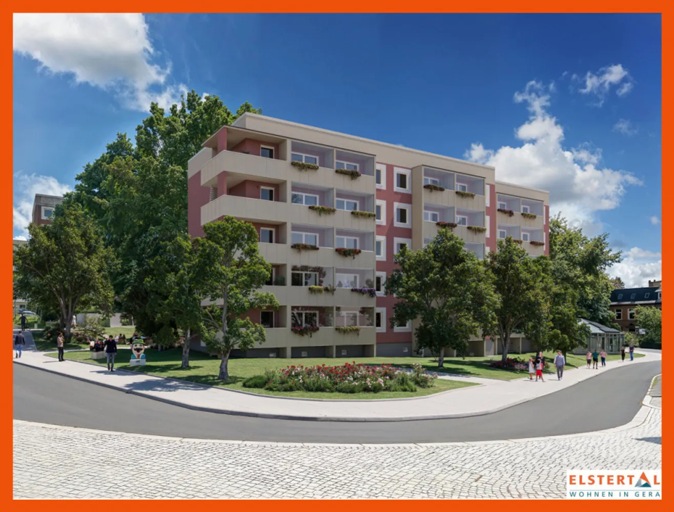 3 Zimmer Wohnung mit 75 m² in Gera – Bild 1