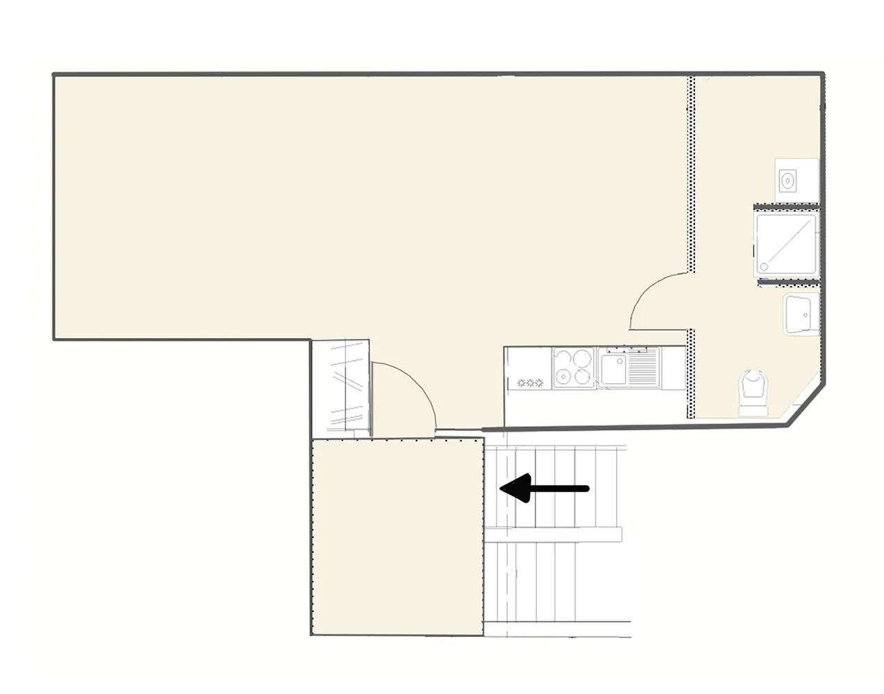 1 Zimmer Wohnung mit 27 m² in Hannover – Bild 7
