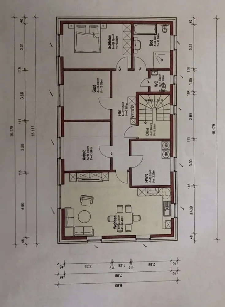 4 room apartment with 115 m² in Neumünster – Photo 7