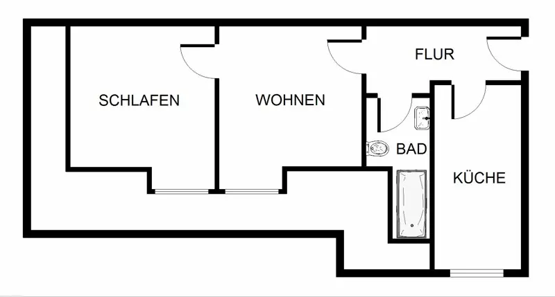 4 Zimmer Wohnung mit 64 m² in Gelsenkirchen – Bild 6
