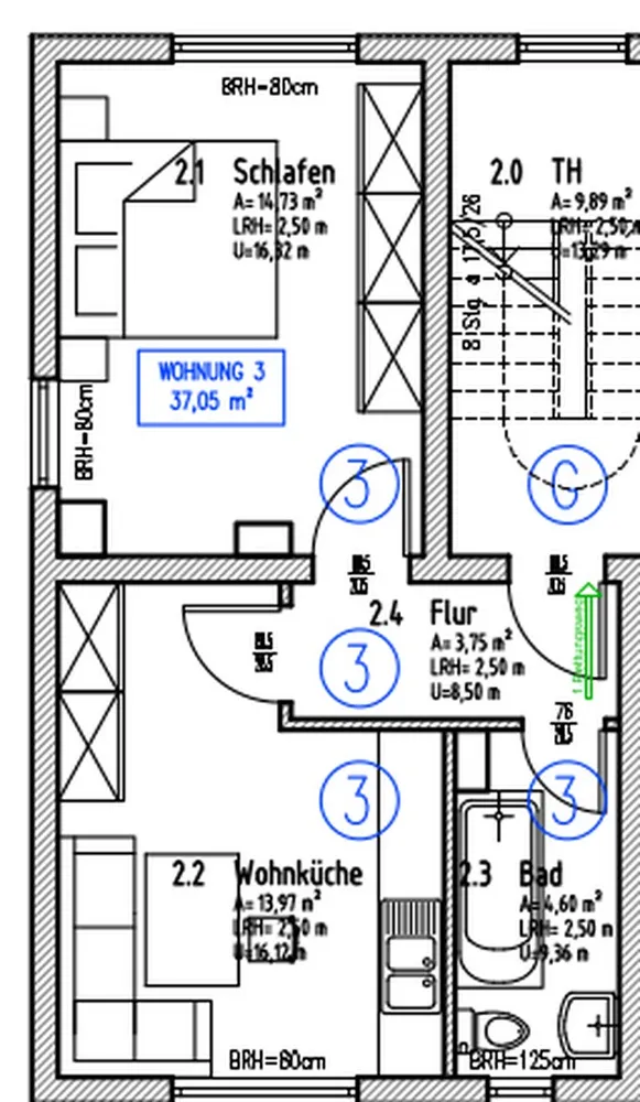 2 Zimmer Wohnung mit 37 m² in Bochum – Bild 4