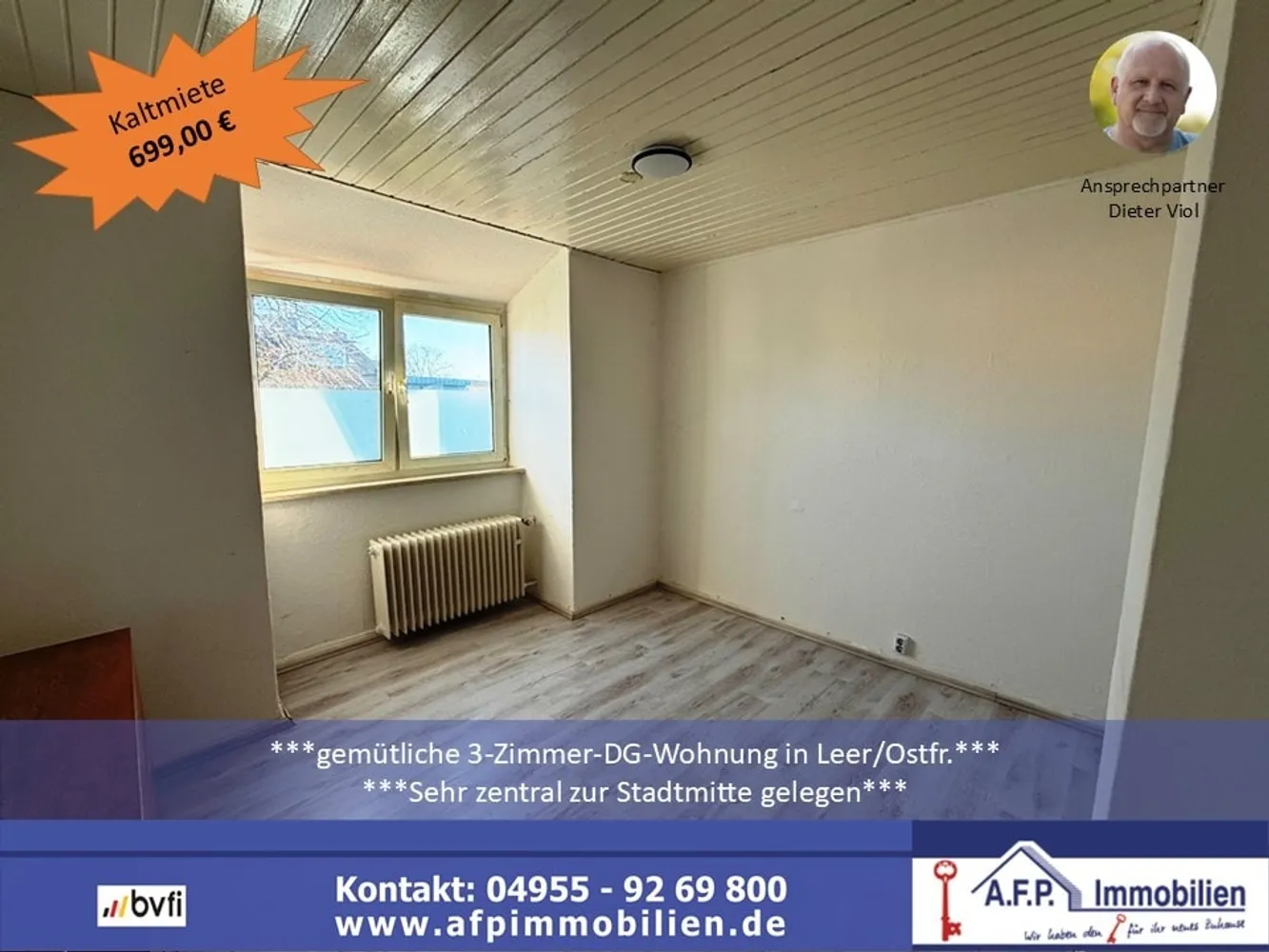 3 Zimmer Wohnung mit 69 m² in Leer – Bild 5
