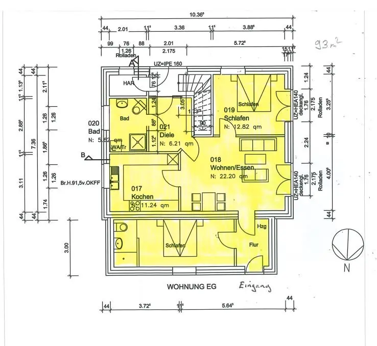 4 Zimmer Wohnung mit 86 m² in Papenburg – Bild 4
