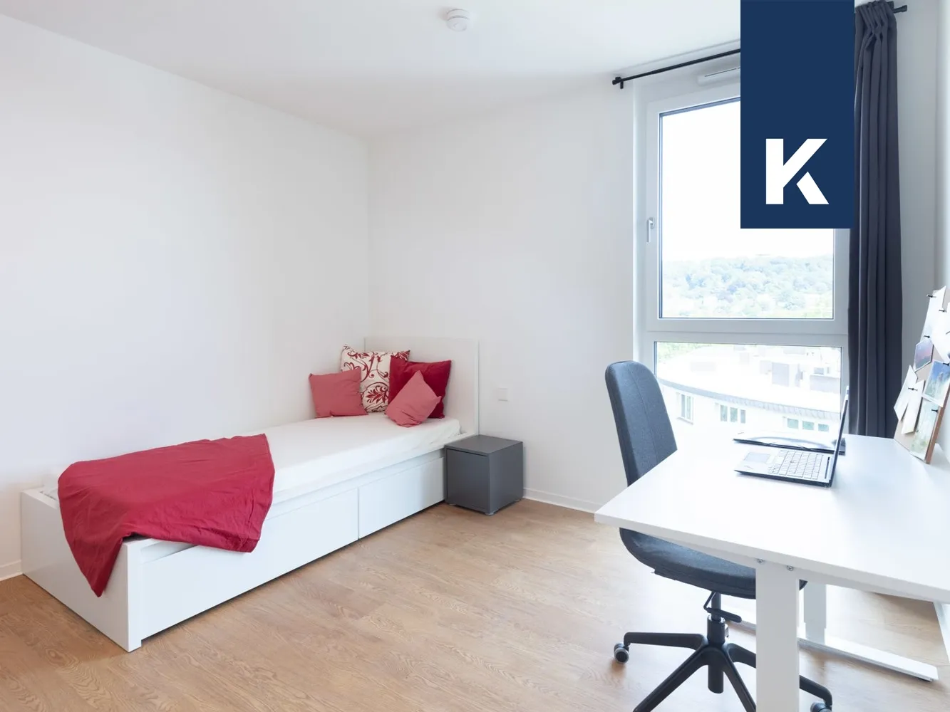 1 Zimmer Wohnung mit 22 m² in Aachen – Bild 1