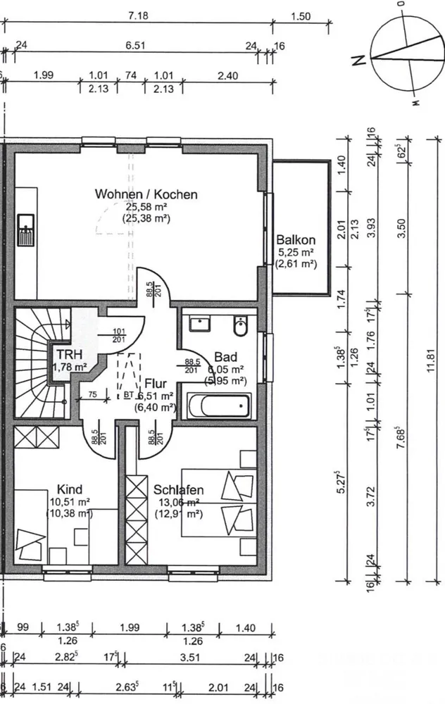 3 Zimmer Wohnung mit 62 m² in Magdeburg – Bild 10