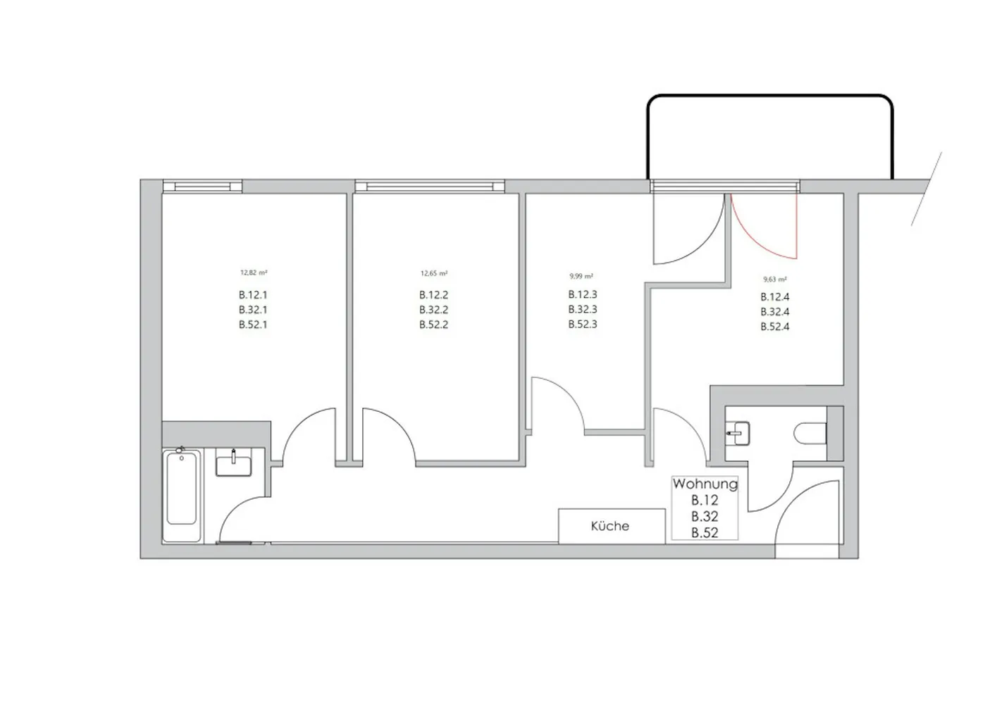 Shared room with 13 m² in Berlin – Photo 7