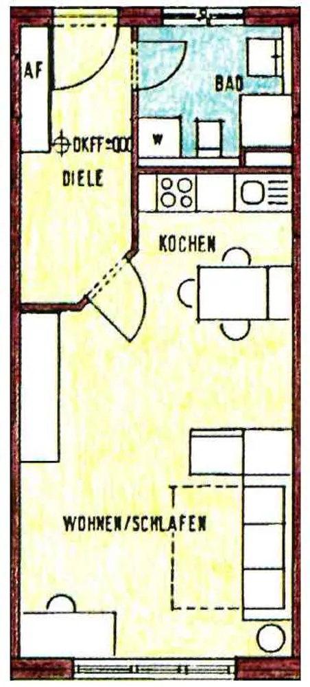 1 room apartment with 41 m² in Halle (Saale) – Photo 5