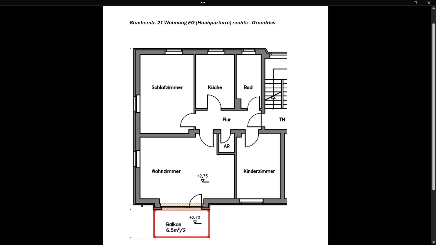 3 Zimmer Wohnung mit 75 m² in Hof – Bild 7
