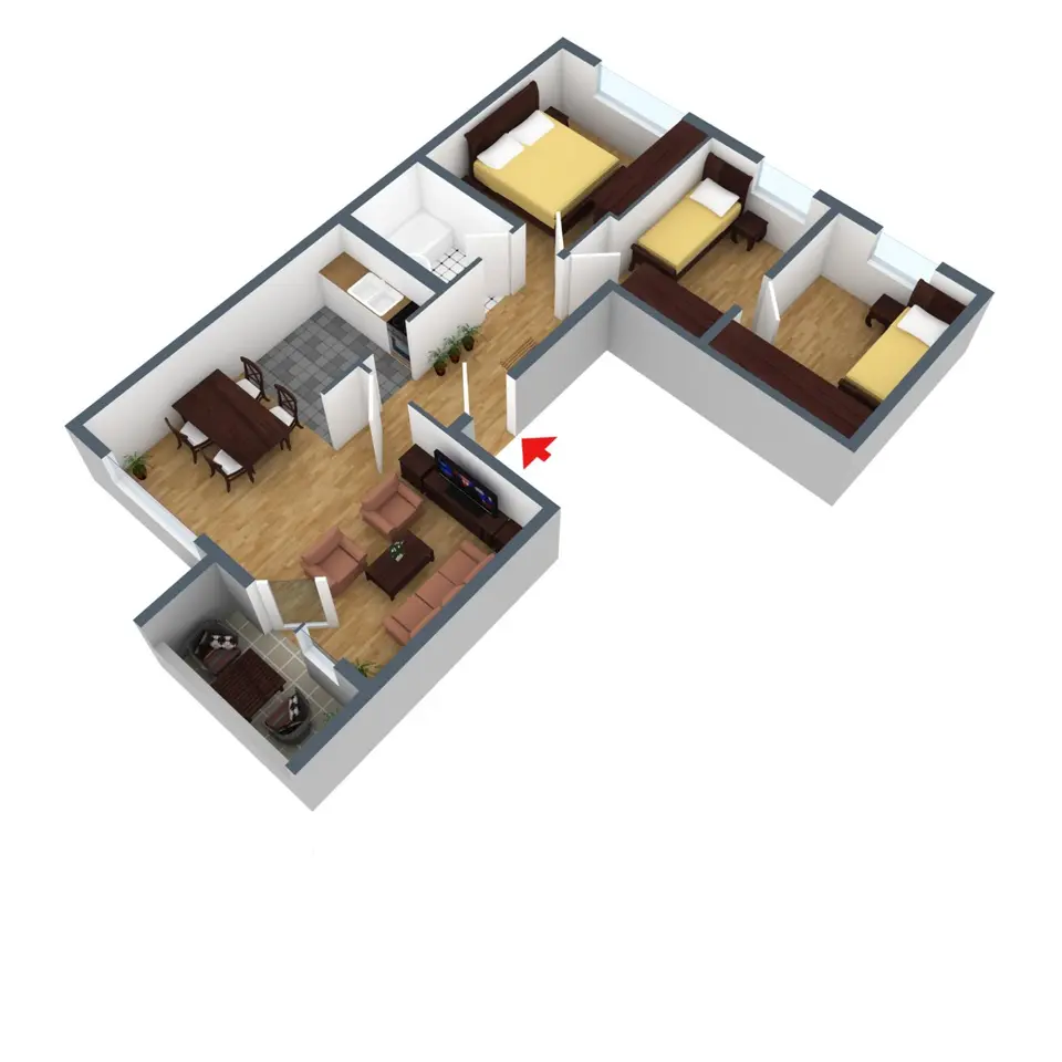 4 Zimmer Wohnung mit 65 m² in Halle (Saale) – Bild 10