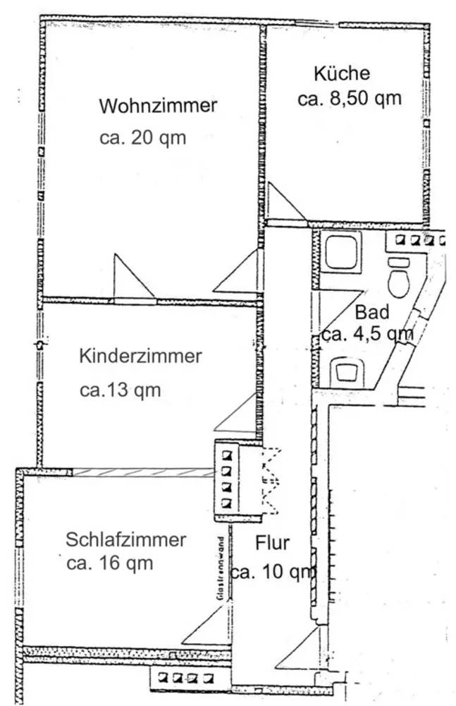 3 Zimmer Wohnung mit 67 m² in Magdeburg – Bild 6