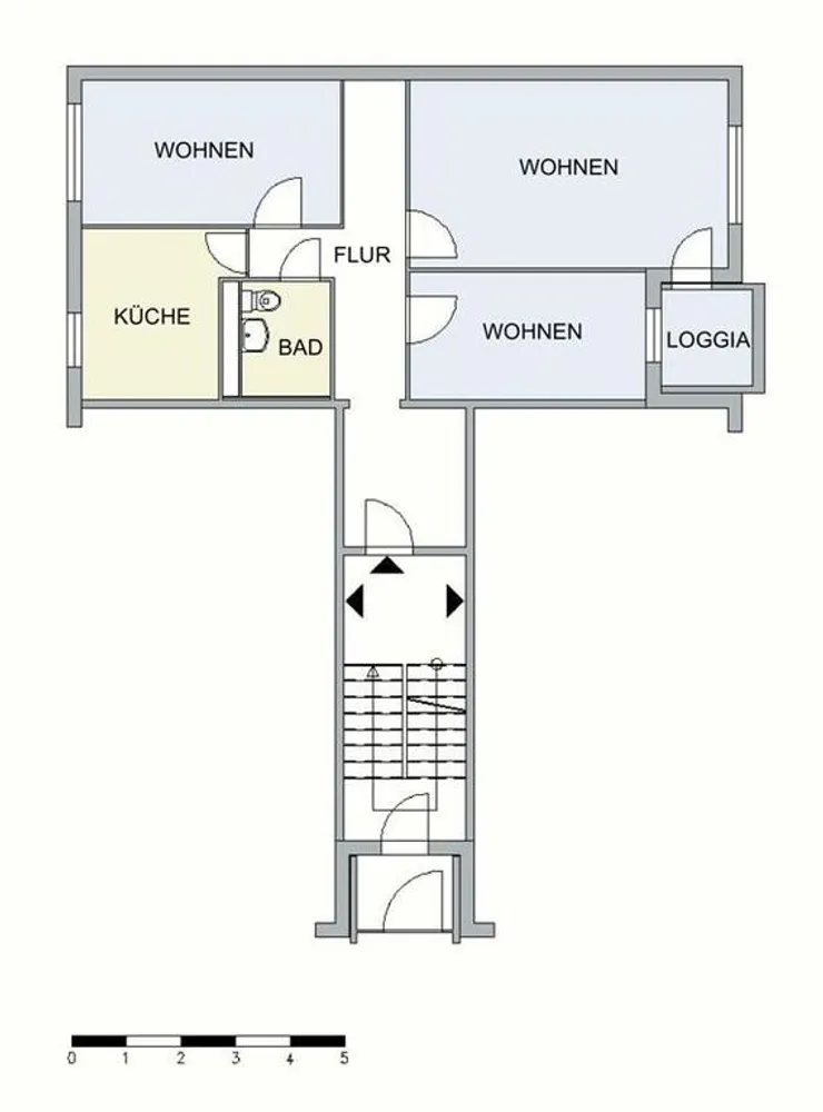 3 Zimmer Wohnung mit 70 m² in Neubrandenburg – Bild 3