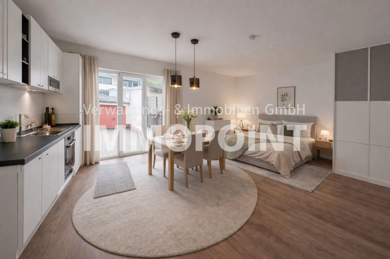 1 room apartment with 32 m² in Rastatt – Photo 1
