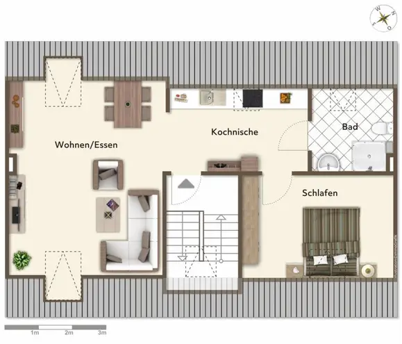 2 room apartment with 48 m² in Bremerhaven – Photo 11