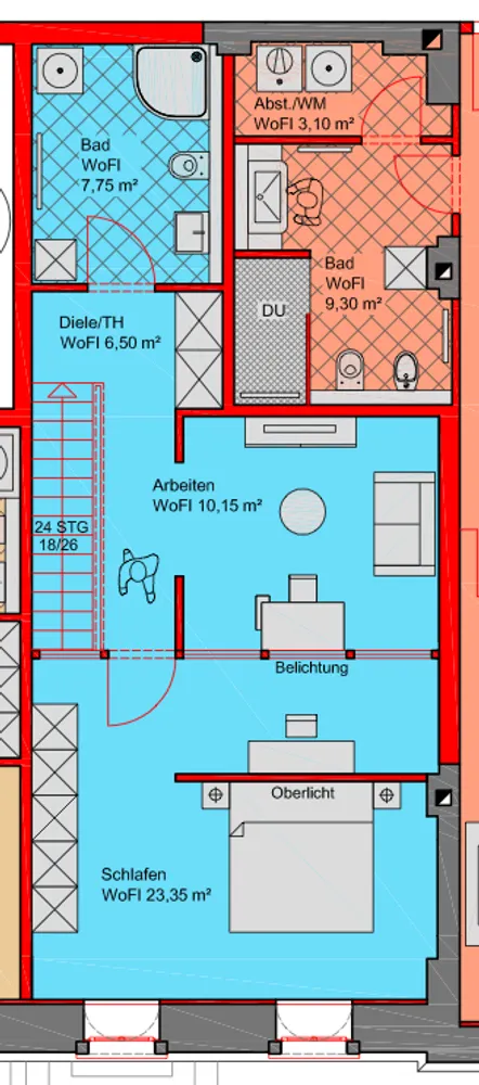 3 Zimmer Wohnung mit 93 m² in Dresden – Bild 12