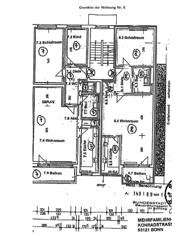 2 Zimmer Wohnung mit 61 m² in Bonn – Bild 9
